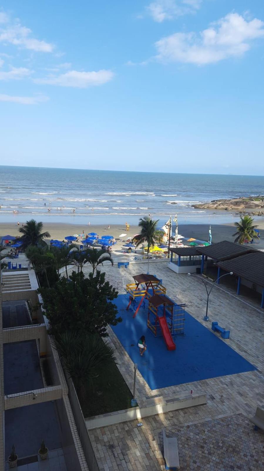 Apartamento, Ampla Sacada Com Vista Para O Mar! Itanhaém Esterno foto