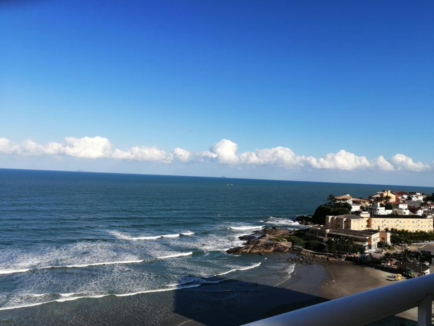 Apartamento, Ampla Sacada Com Vista Para O Mar! Itanhaém Esterno foto