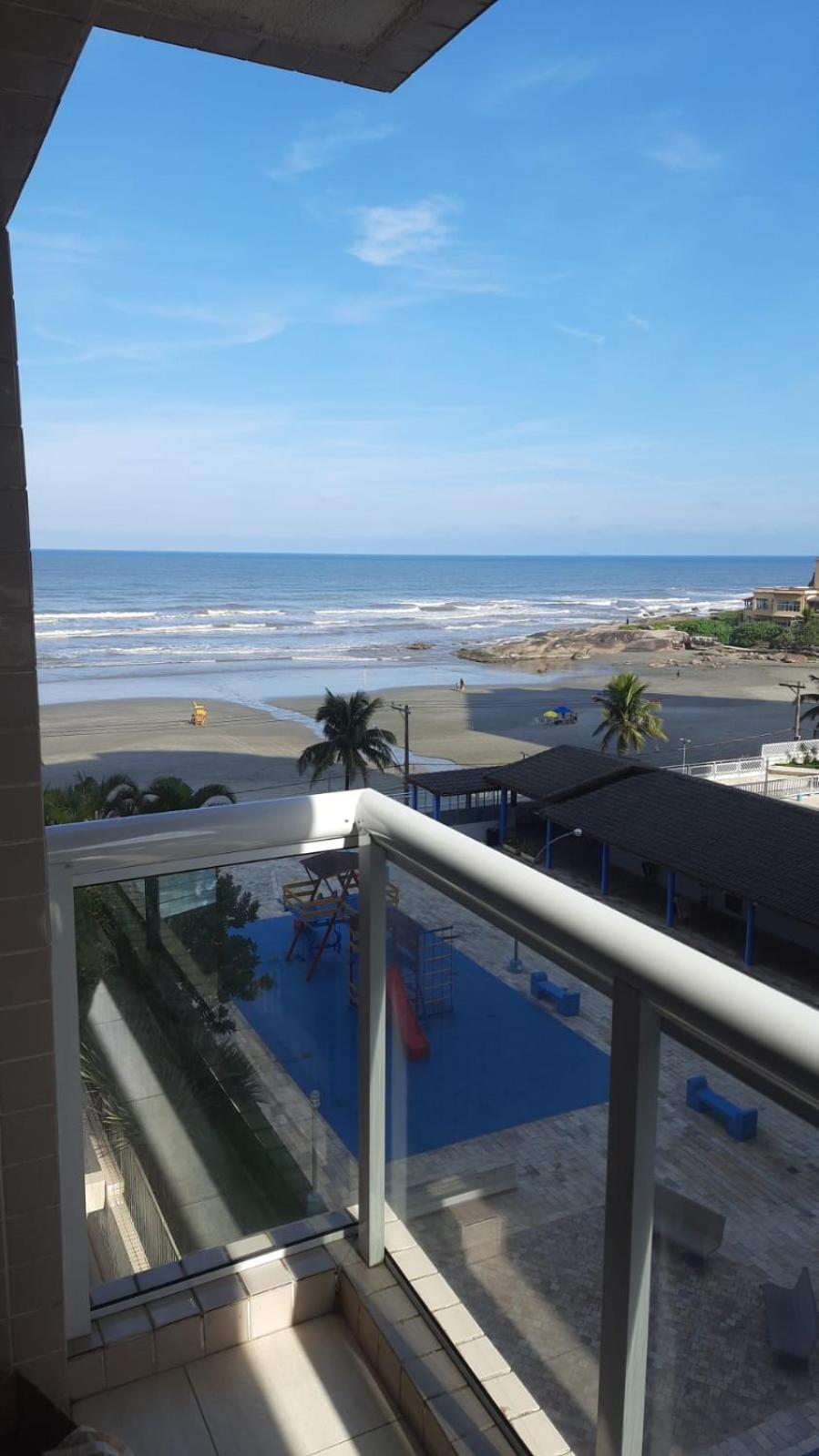 Apartamento, Ampla Sacada Com Vista Para O Mar! Itanhaém Esterno foto