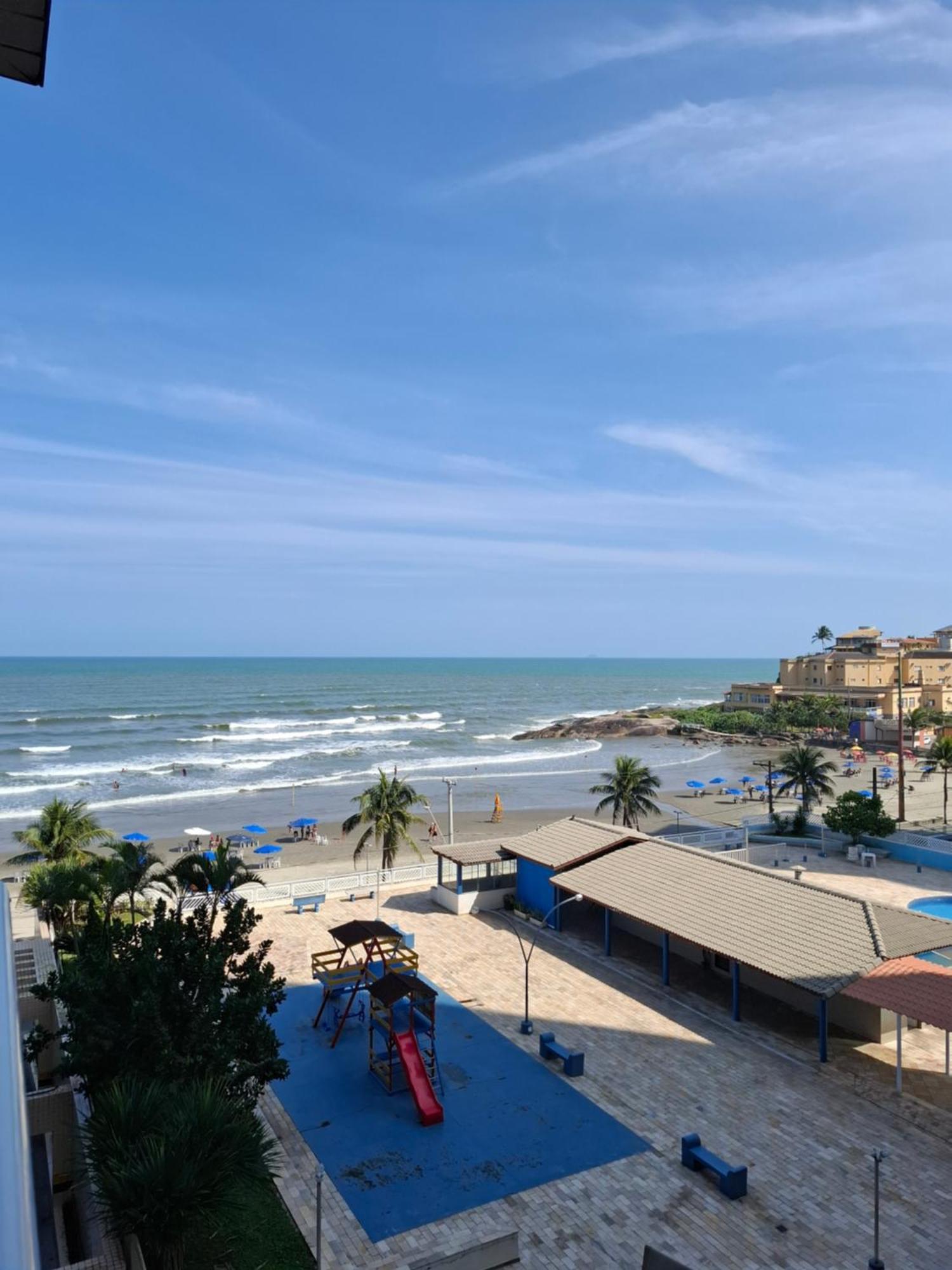 Apartamento, Ampla Sacada Com Vista Para O Mar! Itanhaém Esterno foto